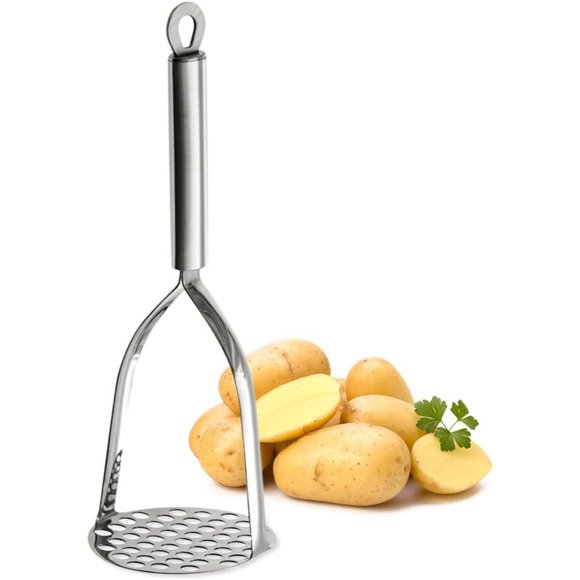 Potato Masher, Heavy Duty Potato Smasher with Durable Sturdy
