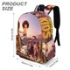 thumbnail image 3 of Niños Búfalo-theme Backpack, Campus style schoolbag Bookbag with Adjustable Shoulder Straps And Large Zip Compartment, Unisex Travel Bags.42x30x15cm, 3 of 6