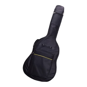 Magideal - Bolsa De Bajo De Tela Oxford, Estuche De Instrumento Acolchado Grueso, Correa De Hombro Ajustable Mochila Impermeable De 40/41 Pulgadas Para Guitarra