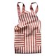 thumbnail image 1 of Delantal De Cocina Con Bolsillos Delantal De Carpintería Para Pintar Barbacoa Tira Unisex Rojo, 1 of 5