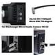 thumbnail image 5 of Cable SDI HangTon 30 cm Micro BNC a BNC 6G 4K, 5 of 5
