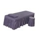 thumbnail image 4 of Sábana De Masaje Soft Beauty Con Funda De Almohada Y Funda Para Taburete Gris Púrpura, 4 of 5