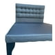 thumbnail image 3 of Base Europea 2 Plazas + Respaldo 2 Plazas Valencia Tela Gris Oscuro, 3 of 4