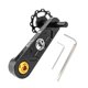 thumbnail image 5 of Tensor De Cadena De Bicicleta Convertidor De Bicicleta De Una Velocidad Herramienta De Conversión De Ciclismo Negro, 5 of 5