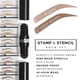 thumbnail image 2 of Kit de Plantillas para Cejas con Sello Doble Color de Brows by Bossy con 9 Plantillas, 2 of 9