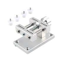 Magideal - Estuche Protector Para Reloj, Herramienta De Reparación De Relojes, Accesorios Compactos Y Prácticos, Soporte Para Esfera De Reloj, Base Removedora De Plata