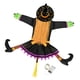 thumbnail image 4 of Bruja Iluminada Chocando Contra Un árbol, Multiusos, Divertida Para Puerta, Fiesta De Halloween, Piernas Anaranjadas, Cabello, 4 of 5