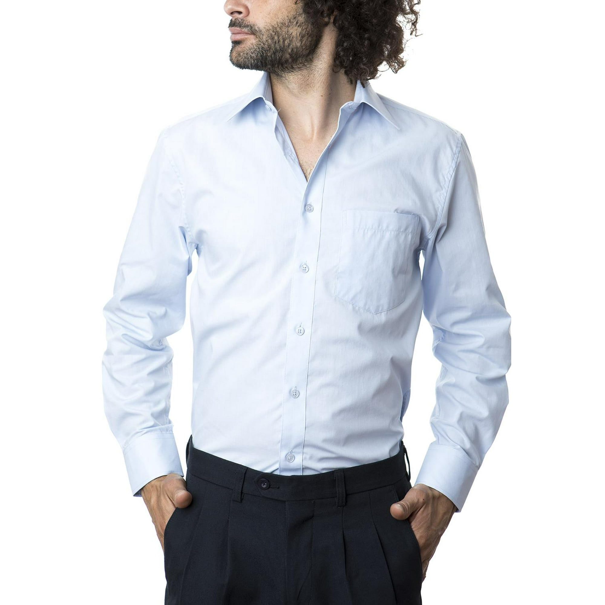 Kotting - Camisa Lisa Ml Azul 48