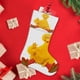 thumbnail image 4 of Big Bird Tema: Calcetines de Navidad, fino lino blanco para colgar en escaleras y chimenea, decoración navideña para el hogar, regalo de Navidad. 45cm × 32cm, 4 of 5