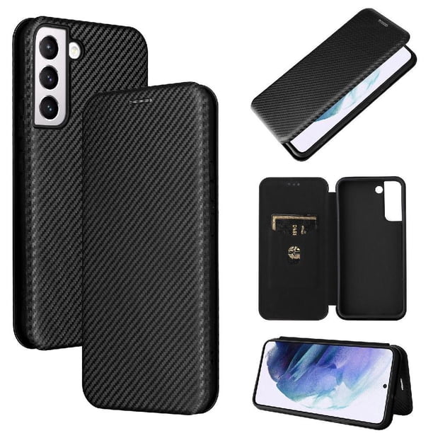 Funda Flip para FOXDOCK Samsung Galaxy S22 Plus - Funda magnética de negocios, funda protectora delgada
