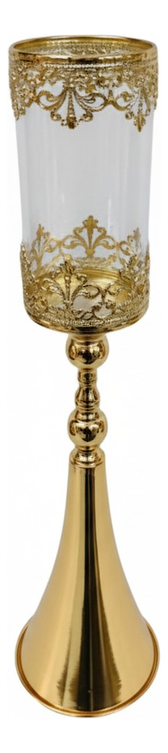 Genérico - Portavelas Elegante Decorativo Copa Adorno Mesa Hogar Jhn