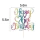 thumbnail image 3 of Decoración para tartas LVEUD Flash Color para cumpleaños, sexta fiesta, 3 of 7
