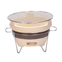 Ioensy - Estufa De Barro Antigua Con Ventilación Para Barbacoa, Parrilla De Carbón Para Preparar Té, Picnic, Camping, M