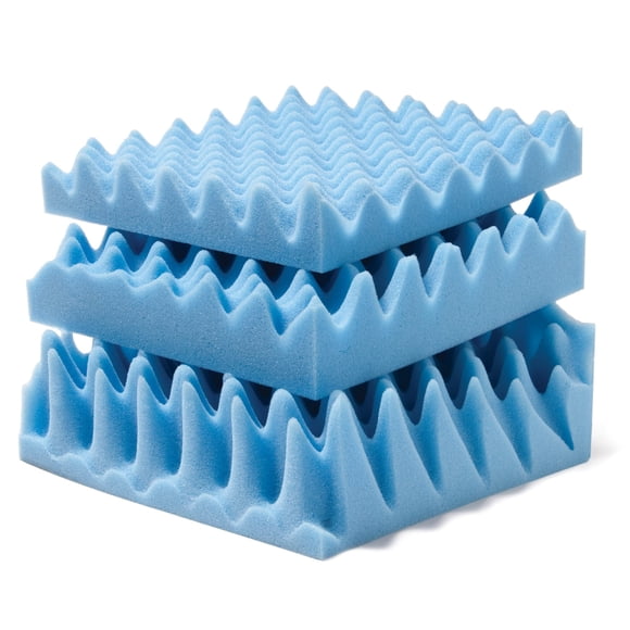 Protector de Colchón Lumex n.a Espuma Convolucionada Tamaño Twin 34x72x7.6 cm