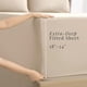 thumbnail image 3 of Juego de ropa de cama Hearth & Harbor Queen 6 piezas color crema de microfibra, 3 of 8