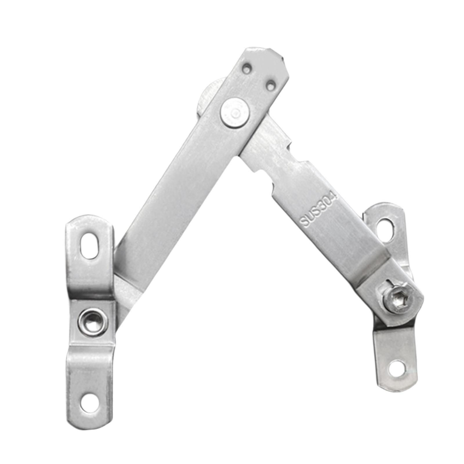 Bothyi - Cerradura De Marco Para Ventana, Restrictor De Ventana, Seguridad Para Patio, Tope Para Ventana De Sala De Estar, 15,6 Cm X 13Mm