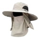 thumbnail image 1 of Gorra para el sol Sombrero de pesca Protección Transpirable Visera para exteriores con cara extraíble Cubierta con solapa para el cuello , beige, 1 of 5