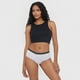 thumbnail image 4 of Boyshort Mujer Cotton Gris Melange Corona, 4 of 5