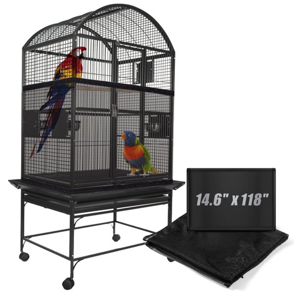 Falda ajustable Bird Cage Seed Catcher KFPPLXQ, 118 x 38 cm