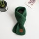 thumbnail image 5 of Bufanda de punto cálida para niños pequeños y niñas, calentador de cuello de invierno, 5 of 5