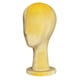 thumbnail image 2 of Cabeza Femenina Maniquí Sombrero Peluca Soporte De Exhibición Para Auriculares Gafas Sombrero De Halloween Amarillo, 2 of 5