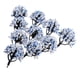 thumbnail image 5 of 10 piezas de paisaje de ferrocarril paisaje modelo árboles con flores azul blanco, 5 of 6