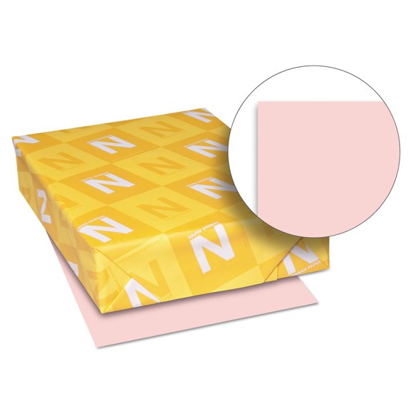 Cartulina Neenah 21 x 29,7 cm Rosa 250 Hojas 67 lb