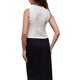 thumbnail image 3 of INSPIRE CHIC Chaleco de Lino para Mujer sin Mangas con Botones en V Cuello Ligero Casual Chaleco XS Blanco, 3 of 6