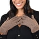thumbnail image 3 of Guantes de invierno para mujer para clima frío, guantes térmicos con puños para conducir., 3 of 5