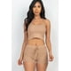 thumbnail image 2 of Conjunto Capella Apparel Top Cami Crop Acanalado Y Shorts, 2 of 10