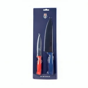 Oem - Set 2 Cuchillos Blister Universidad De Chile