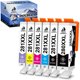 thumbnail image 1 of Paquete de 6 Cartuchos de Tinta XXL DOUBLE D Canon 280 281 a Color, 1 of 9