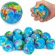 thumbnail image 2 of Bolas de espuma Earth Squeeze Globe Mini Soft de 2.5 pulgadas para niños x24, 2 of 7