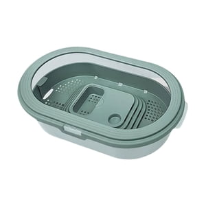 Ioensy - Tortugas Caja De Alimentación De Acuario De Tortugas Anfibios Frog Terrapin Lake Reptile Tank L