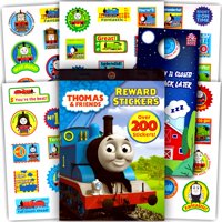 Bloc De Pegatinas Thomas & Friends Con 200 Pegatinas De Recompensa Y Regalo