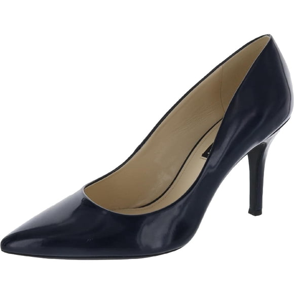 Pump Nine West Fifth9X9 azul marino de charol sintético para mujer