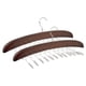 thumbnail image 1 of REGALWOVEN 2 Piezas Percheros, Perchero de Madera para Organizador de Armario, Almacenamiento Ahorra Espacio para Corbatas, Tirantes y Cinturones Nogal 24, 1 of 5