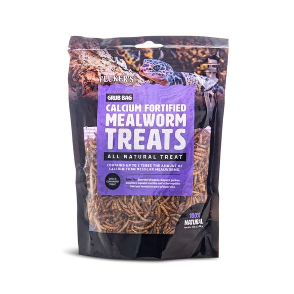 Golosinas de Gusanos de Harina Fortificadas con Calcio Fluker's 85 g