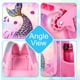 thumbnail image 2 of 3PCS Mermaid Rolling Backpack for Girls, Kids School Backpacks with Wheels, Water Resistant UV Printed Roller Wheeled Bookbag, 2 of 3