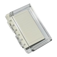 Bothyi - Libro De Diario De Páginas Sueltas, Papelería Creativa Para Diario, Dibujo, Toma De Notas, A7, Transparente