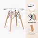 thumbnail image 5 of Mesa de Comedor Eames 80cm redonda vidrio, 5 of 7