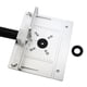 thumbnail image 3 of Placa De Inserción De Mesa De Enrutador Placa De Montaje De Mesa De Enrutador De Carpintería De Servicio Pesado Con Respaldo, 3 of 5