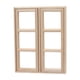 thumbnail image 2 of 1/12 Ventana De Casa De Muñecas Mini Contraventanas DIY Para Sala De Estar Decoración De Escena DIY B, 2 of 5
