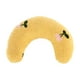 thumbnail image 3 of Almohada Para El Cuello Para Mascotas, Cojín De Medio Donut, Almohada Para Dormir Para Gatos, Gatitos, Perros Pequeños, Amarillo, 3 of 3