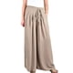 thumbnail image 3 of Pantalon Palazzo Algodon Mujer Tipo Lino Casual Playero 3001, 3 of 6