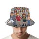 thumbnail image 4 of Daria Sombrero bucket para adultos, gorra de protección solar, sombrero de pescador plegable para viajes al aire libre, pesca y actividades de verano, 4 of 6
