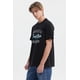 thumbnail image 2 of Polera Hombre Regular Fit Print College Negro, 2 of 4