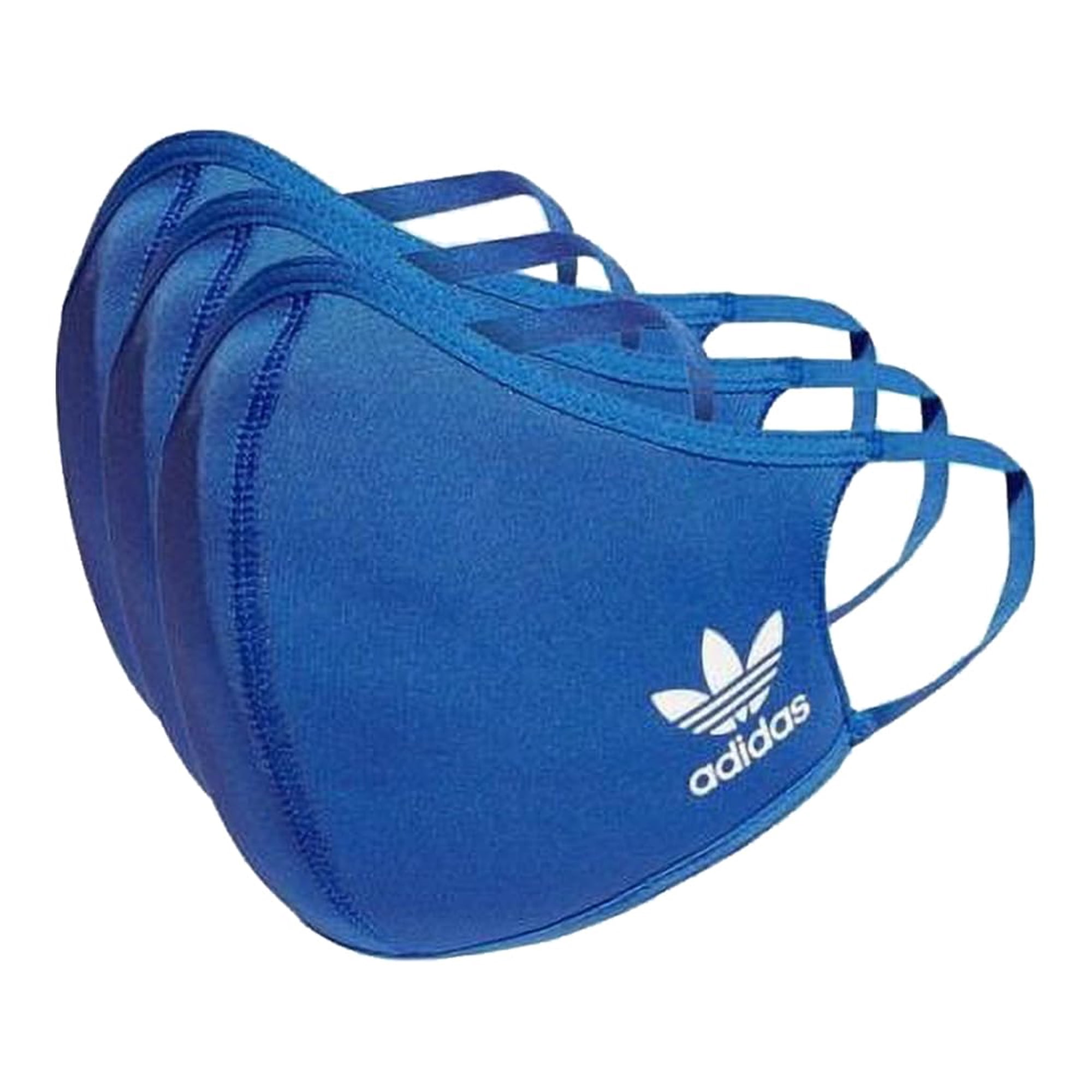 Máscara Adidas Face Cvr Unisex Azul Sintética Y Tela