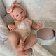 thumbnail image 1 of Muñeca Reborn RXDOLL Meadow de 48 cm de cuerpo completo de vinilo para niña, 1 of 3