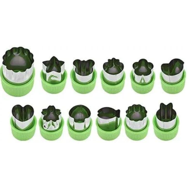 Leon Import - Molde Cortador De Verduras, Comida De Acero Inoxidable Duradero